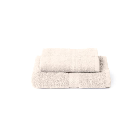 Caleffi Bath Towels, Face and Guest Towel Set, 55 x 100 cm, 100% Cotton