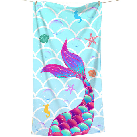 DKDDSSS Kids Towel - Large Beach Towels for Adults & Girls, Quick Dry & Lightweight - Boys Beach Towel, Jumbo Size - Ideal for Beach, Pool