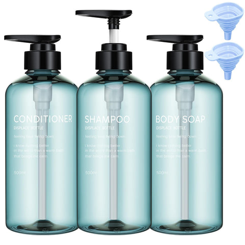 Invalidism 2Pcs Pump Bottle Dispenser 35oz Refillable Pump Bottles