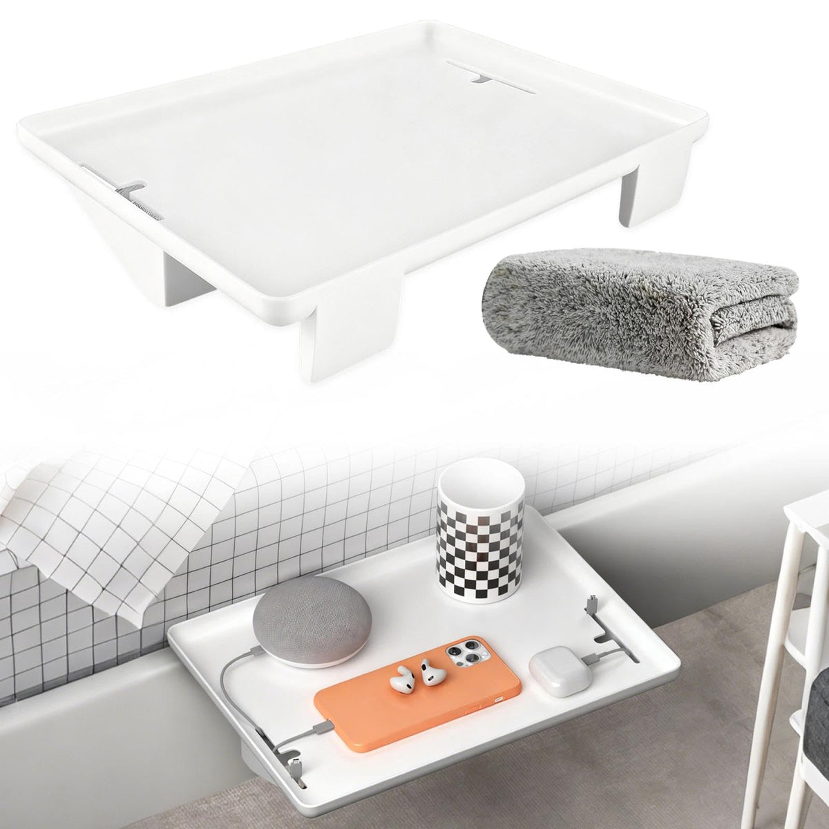 Bedside Shelf, Bunk Bed & Top Bunk, College Dorm Room Essentials