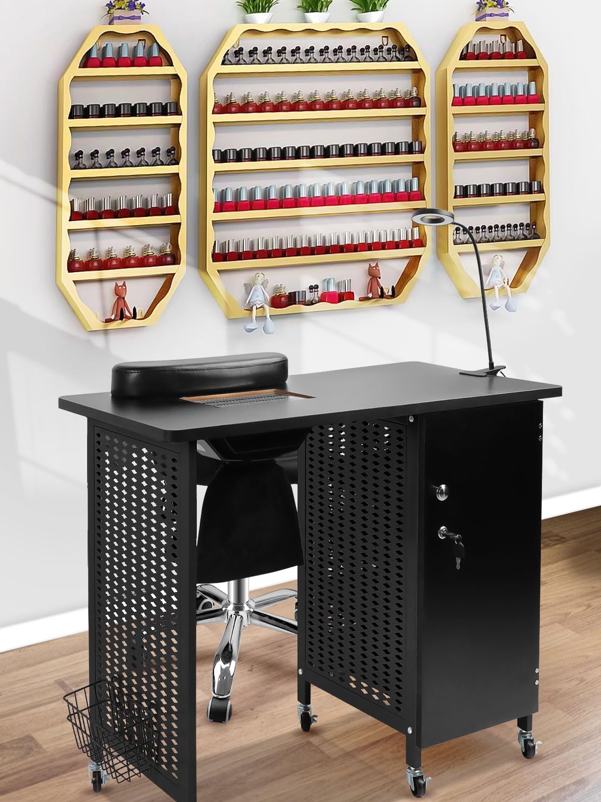 Kalolary Professional Manicure Table Salon Nail Station