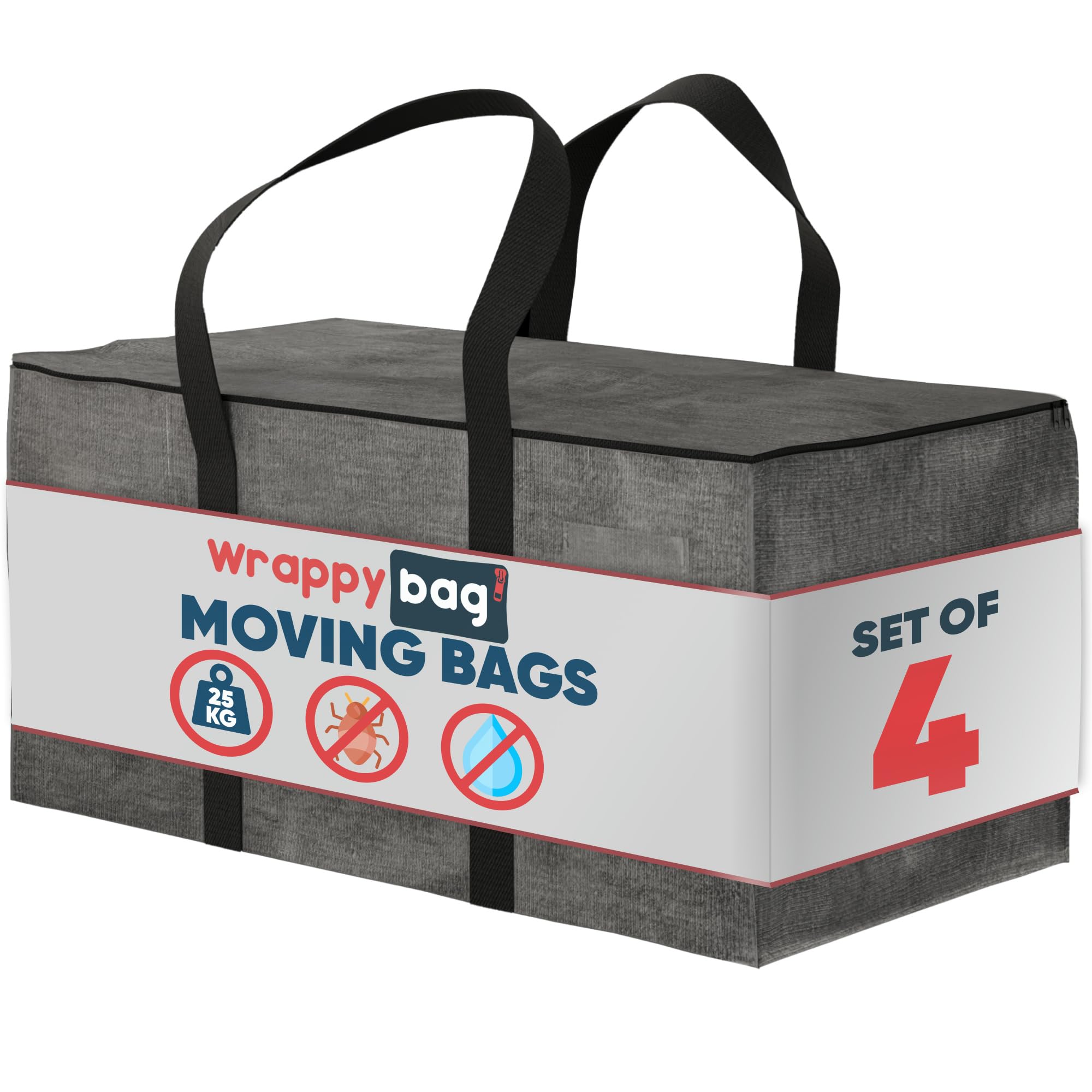 Wrappybag moving bags extra large strong - Packing bags for Moving House