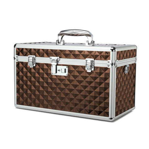 HEWEI WORKS Medication LockBox with Key, Lockable Medicine Storage Box, Security Lock Box, Medical Organizer