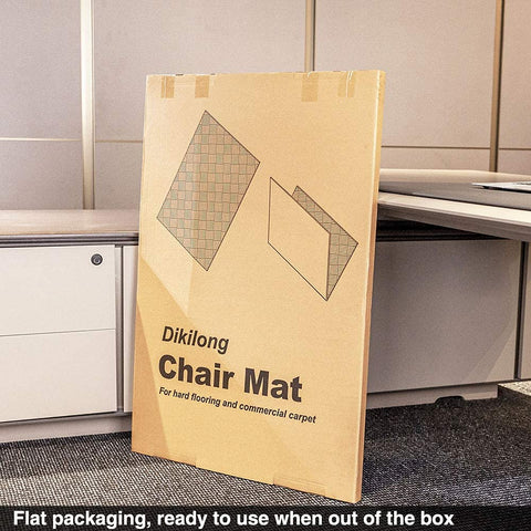 Luxury Office Chair Mat for Carpeted Floor, Desk Mat hardwood floors, 136x100cm Chair Mat Protector Carpet for Home Office, protects floors
