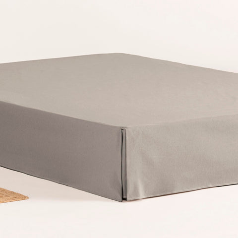 Sofa Cover 200 x 190/200 cm Bed Frame Cover 200 cm – Grey
