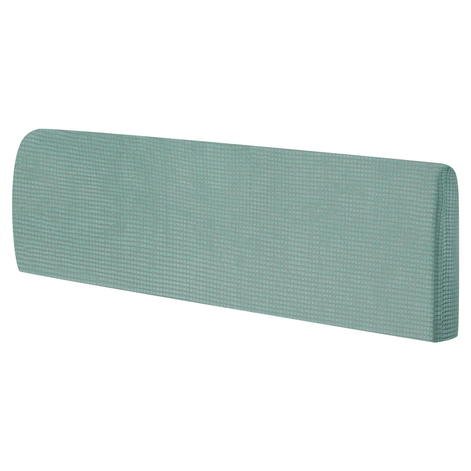 Bed Headboard Cover Dustproof Protector Jacquard Furniture Cover for 1.7-1.9m, Green