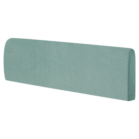 Bed Headboard Cover Dustproof Protector Jacquard Furniture Cover for 1.7-1.9m, Green