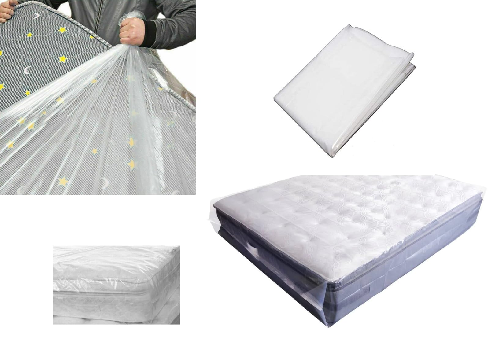 Just Accessories 4ft 6 Mattress Bag Heavy Duty Professional Quality Removal & Storage Bags