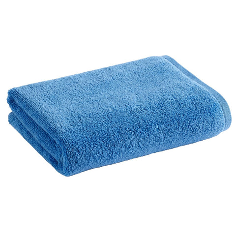 Christy Cirrus Lightweight Bath Towels | Set of 2 | Quick Dry | Super Soft and Fluffy | Lightweight Bathroom Shower Towels | 100% Cotton | Ocean Blue