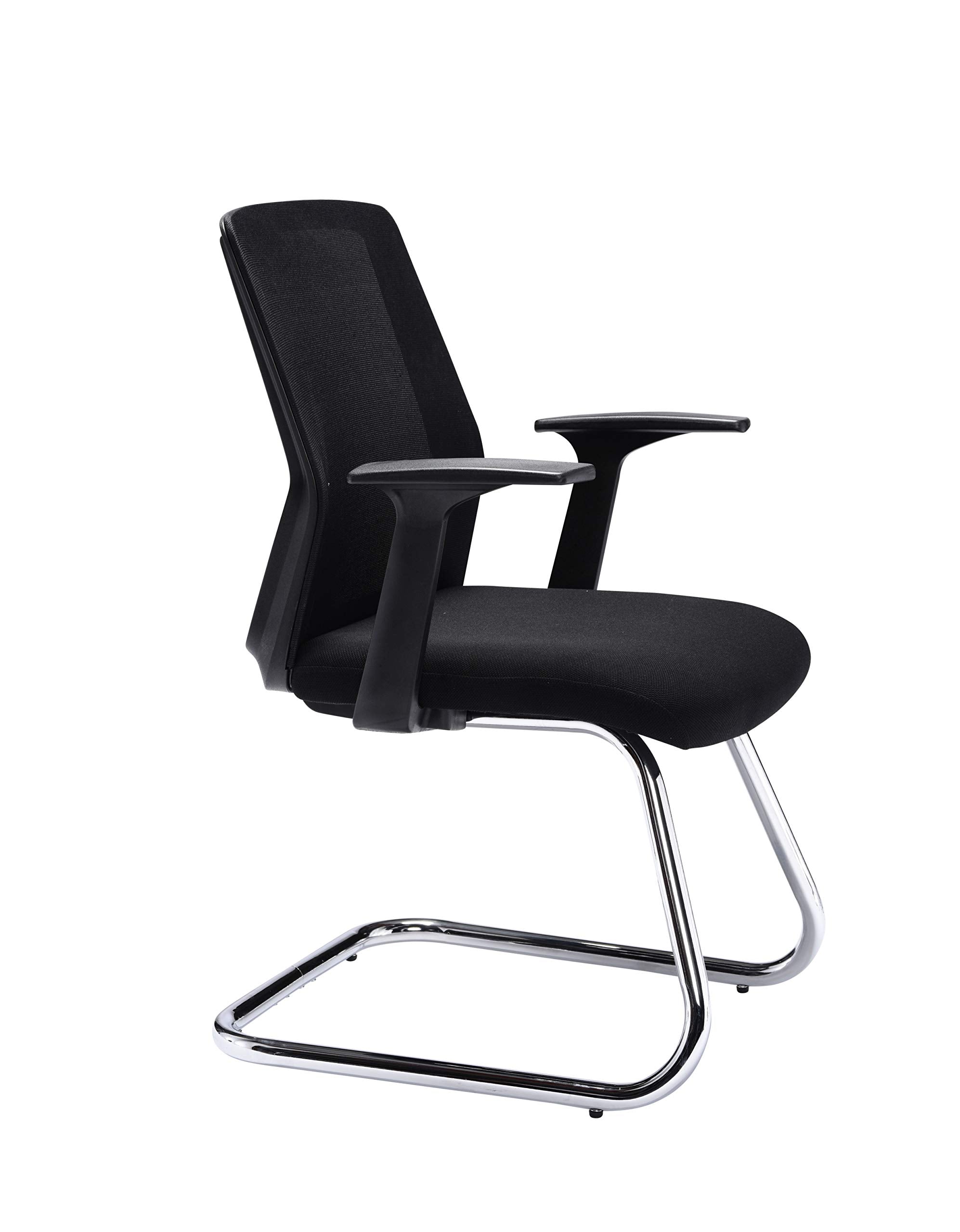 Office Hippo Desk Chair, Ergonomic Office Chair For Home, Office & Boardroom With Breathable Mesh Backrest, Fixed Arms For Comfort & Support