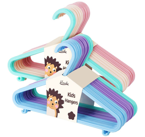 ilauke 40 Pack Kids Hangers with Little Hook