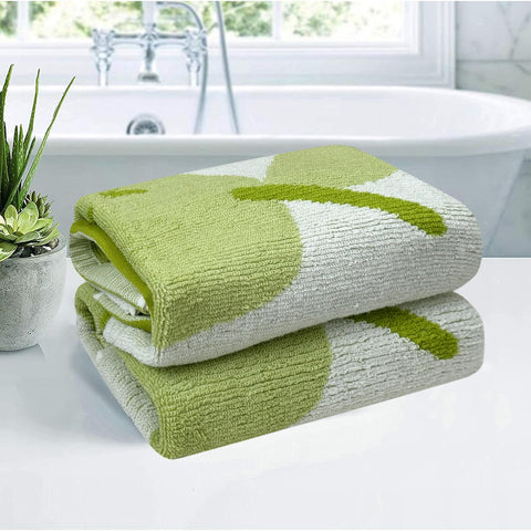 USTIDE Fruit Hand Towels Cute Pear Face Towel for Bathroom Set of 2 100% Cotton Soft Absorbent Hand Towels for Bathroom Sports Kitchen Decorative