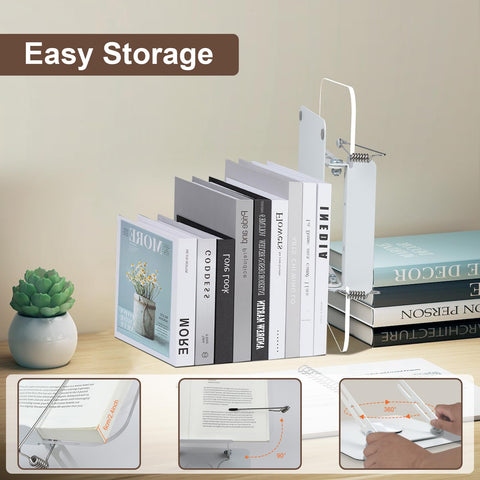 Foyucool Acrylic Book Stands for Reading