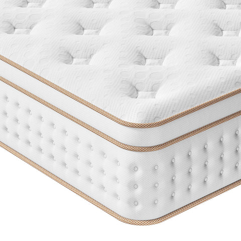 Vesgantti Mattress with Memory Foam Top 2FT6 Small Single Mattress 75x190cm