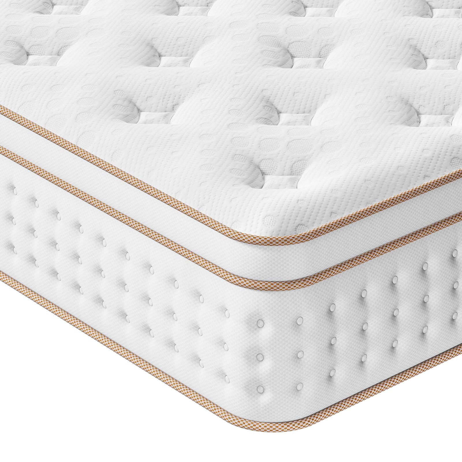 Vesgantti Mattress with Memory Foam Top 3FT Single Mattress 90x190cm