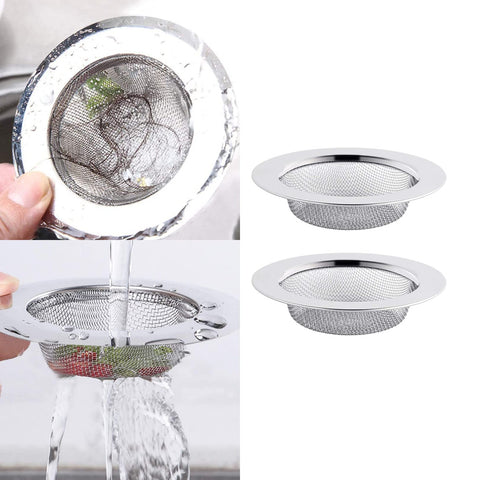 Stainless Steel Kitchen Sink Strainer Plug,Sink Strainer for Shower,2pcs