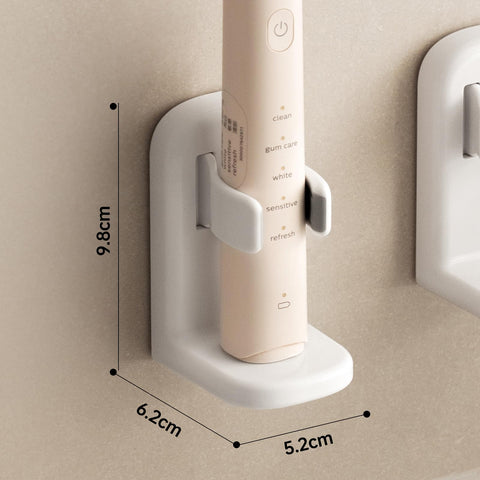 Toski Electric Toothbrush Holder Wall Mounted, 2 PCS Tooth Brush Holder