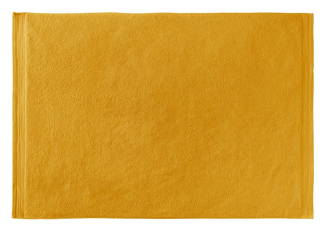 RIZO Top Towel - Set of 1 Shower Towel - Bath Towels - 100% Combed Cotton - 600 g/m2 - Measure 70 x 140 cm - Gold