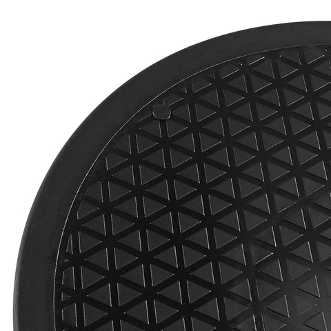 SINJEUN 4 PCS 12 Inch 360° Rotating Swivel Stand, Black Turntable Display, Lazy Susan for Plants Models Handicraft