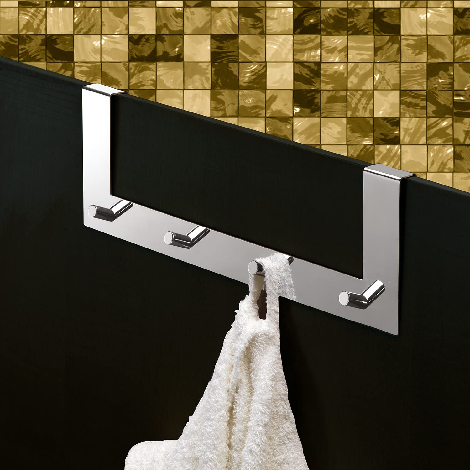 Gedy by Nameeks Hook 2124 Contemporary Italian Bathroom Accessories Set