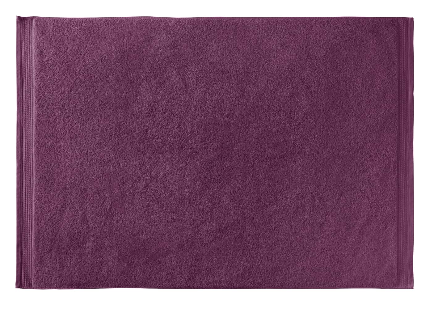 RIZO Top Towel – Set of 1 Shower Towel – Bath Towels – 100% Combed Cotton – 600 g/m2 – Measure 70 x 140 cm – Aubergine