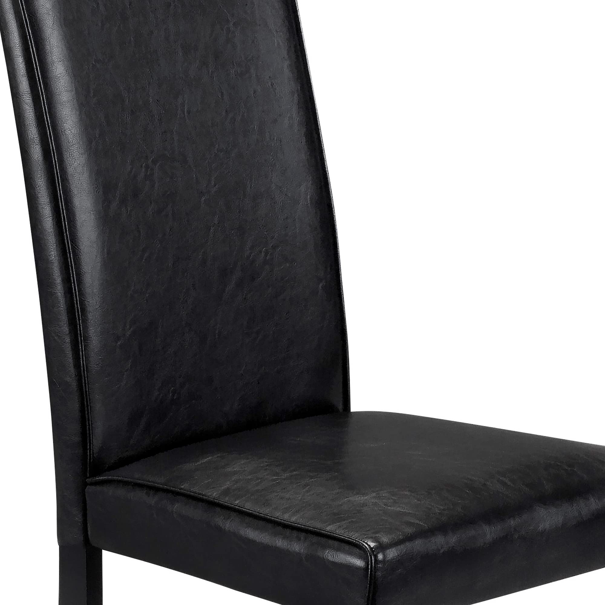 Julian Bowen Set Of 2 Hudson Dining Chairs - Black