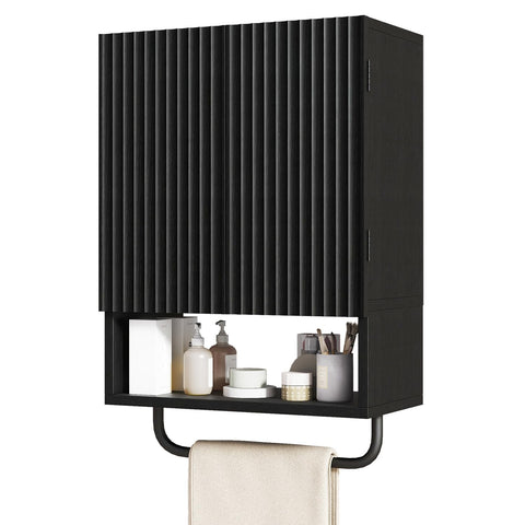IBUYKE Bathroom Wall Cabinet Storage Cabinet Cupboard WBS003B