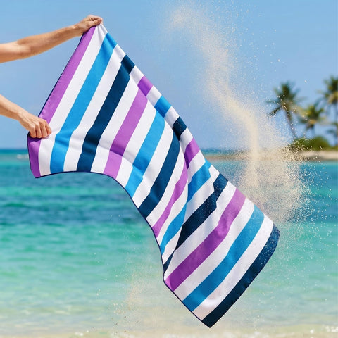 Exclusivo Mezcla Large Microfiber Quick Dry Beach Pool Towel, 152x76 cm