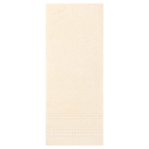 HMETOL Striped Comfort and Quick Drying Hand Towel Set (14 x 30 Inches)