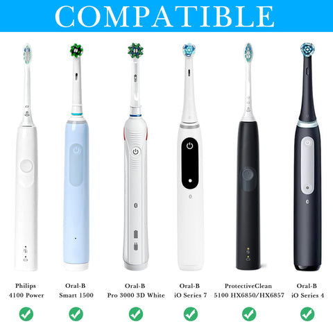 Linkidea Electric Tooth Brush Holder for Bathroom, Plastic Organizer for Toothpaste, 3 Slots Countertop Stand Compatible with Oral-B iO Series