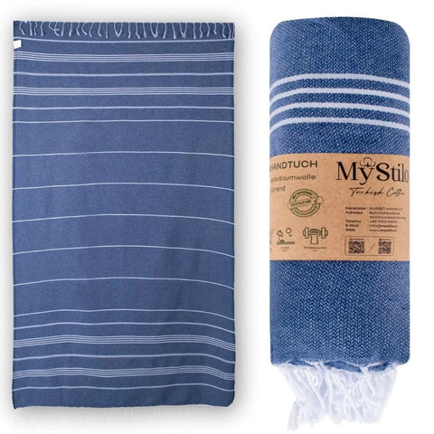 MyStilo® XXL Sauna Towel, Hammam Towel, Large, Soft Bath Towel, 100 x 200 cm, Quick-Drying, Premium Beach Towel, Towel for Men, Women