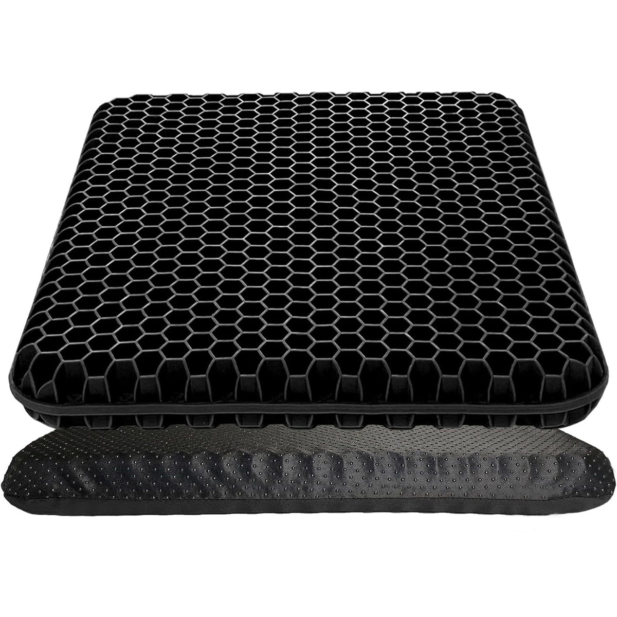 Chair Cushions,Car Seat Cushion,Honeycomb Gel wheelchair Cushion for Driving,Airplane,Travel,Orthopedic,Coccyx,Office,Desk,Pressure