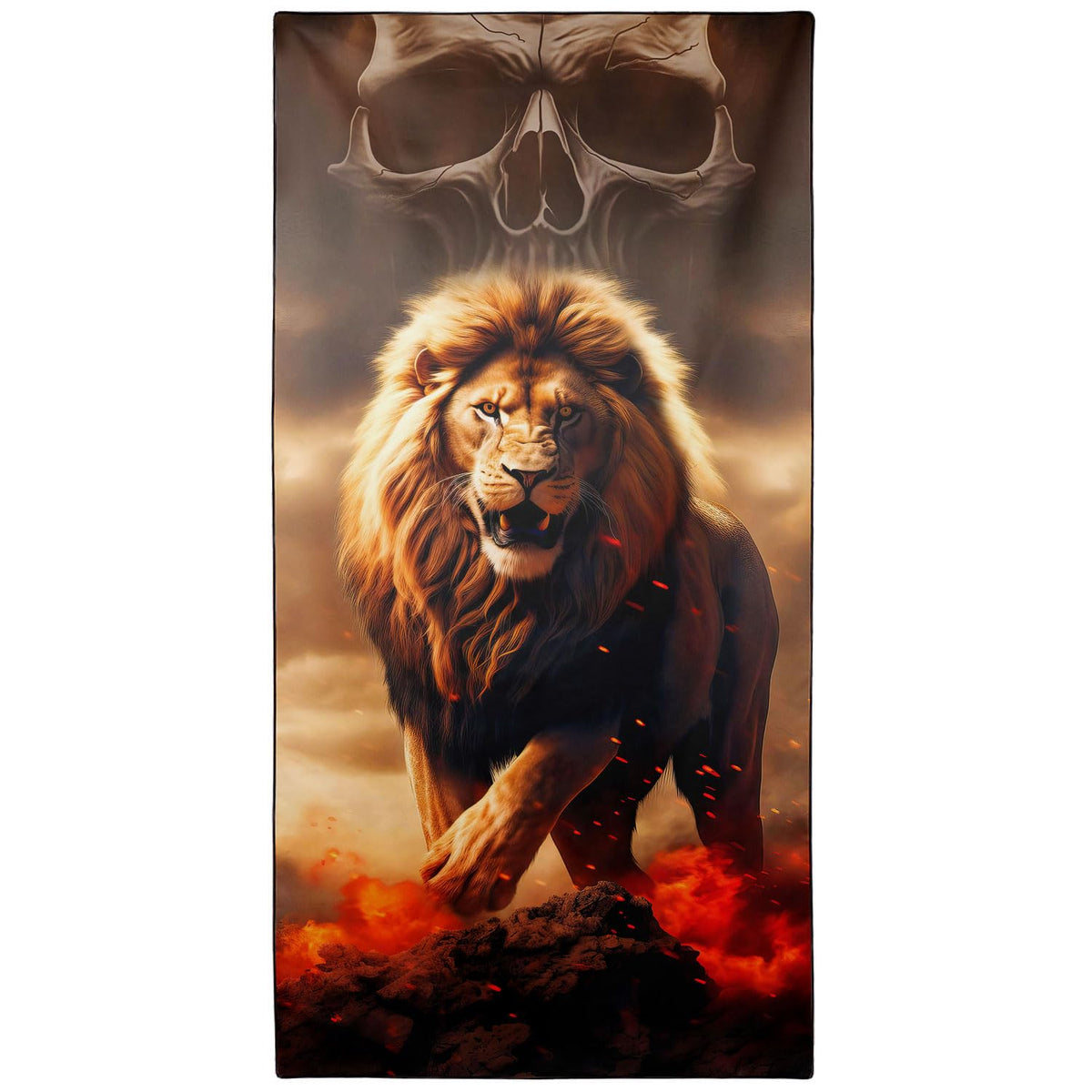 YISUMEI Lion Beach Towels for Adults Extra Large 180 x 90 cm, Microfibre Quick Dry Towel for Travel Swimming Camping Sports
