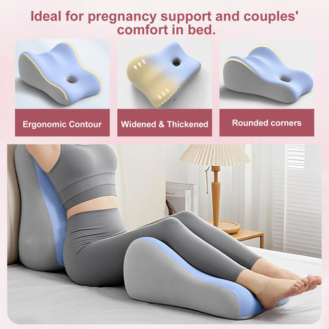 KUNYOS Couples Butt Cushion for Pregnant Women Furniture Pillow Pillowcase Suitable for Home Use, Ideal for Sitting and Lying
