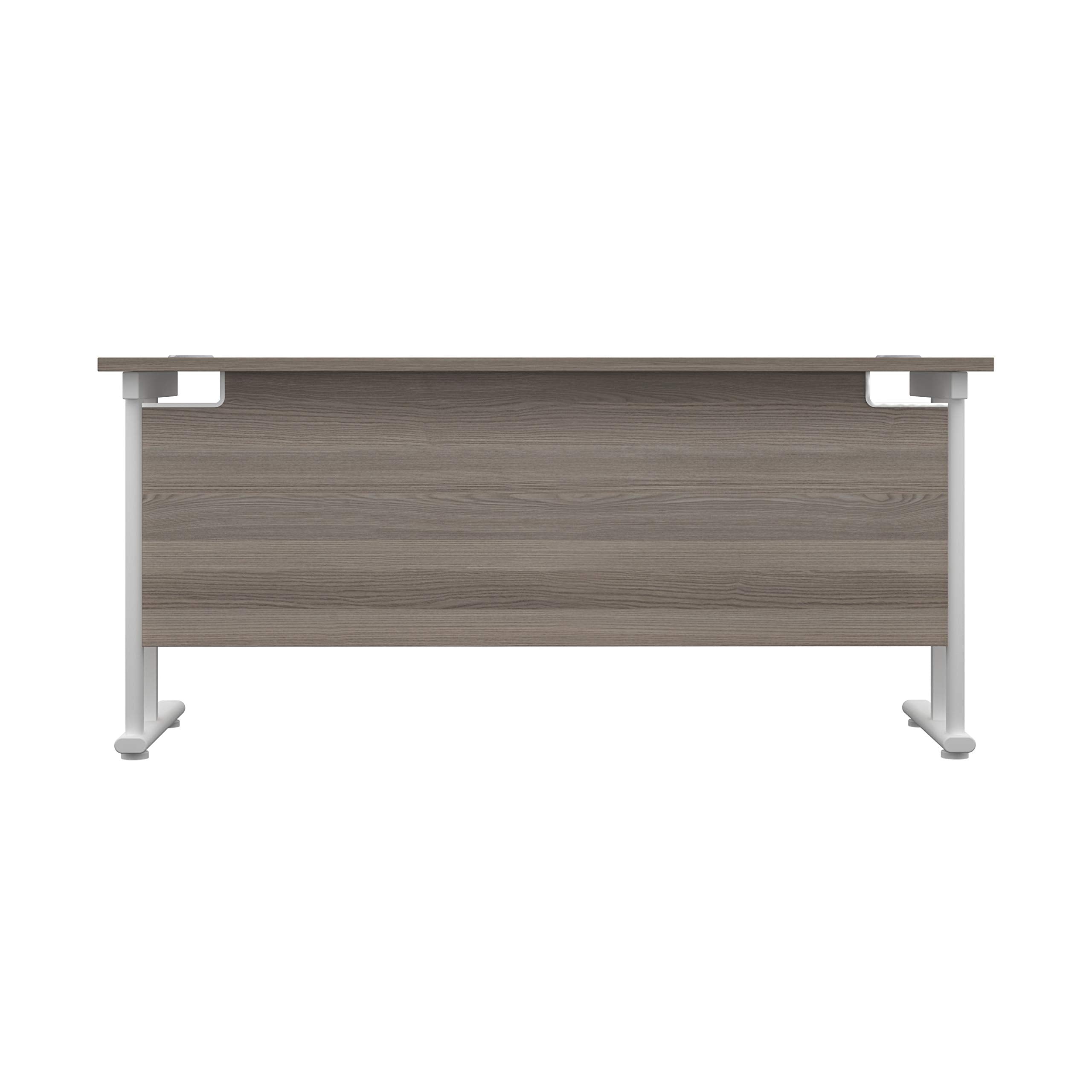 Office Hippo Heavy Duty Rectangular Cantilever Office Desk, Home Office Desk, Office Table, Integrated Cable Ports, PC Desk For Office or Home