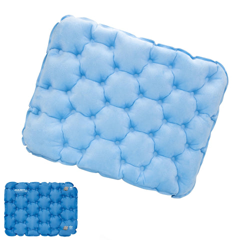 EULANT Velvet Inflatable Cushions to Sit On, Ultralight Flight Seat Cushion, Soft Seat Mat for Stadium Hiking Fishing Concerts Grandstands Lawn Home