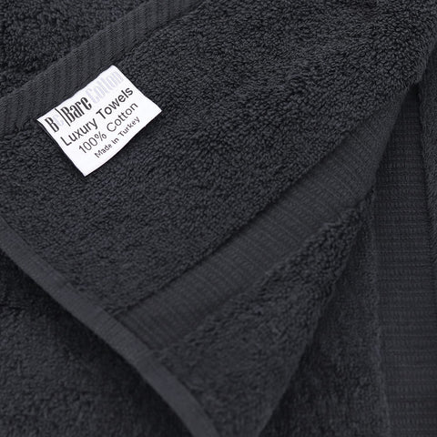 Luxury Hotel & Spa Quality, Quick Dry 100% Turkish Cotton 700 GSM, Eco Friendly Towel, for Bathroom Dobby Border Soft Bath Towel Set 27 X 54