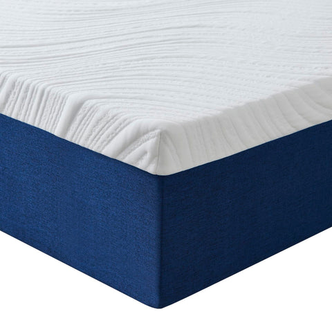 Hiimgo King Mattress Memory Foam - Orthopaedic Medium Firm Support, Breathable Carved Knitted Cover for Back Pain & Pressure Relief (200x150x20cm)