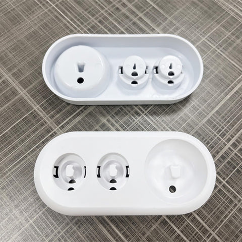 Electric Toothbrush Holder,2 Pcs Toothbrush Holder Toothbrush Stand for Replacement Stand Base Compatible with 2 Toothbrush Heads Toothbrush
