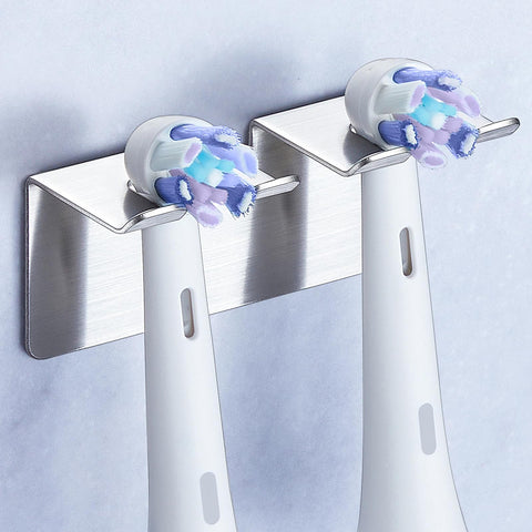 YAYINLI Electric Toothbrush Head Holder, Toothbrush Holder Wall Mounted Non Screw, Anti-Rust Toothbrush Holders for Bathroom