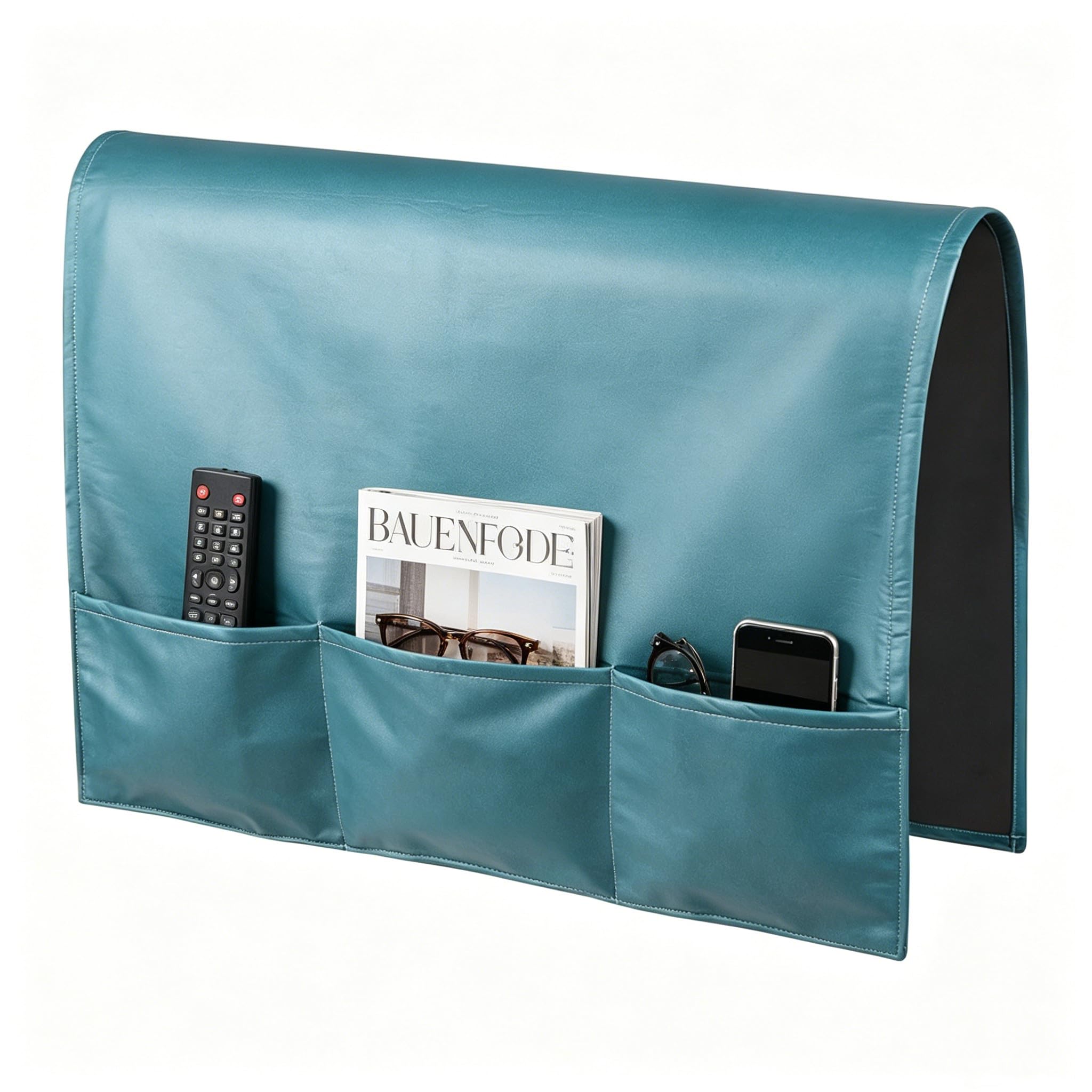 Waterproof Sofa Armrest Organizer Armchair Hanging Storage Bag Non-Slip Armrest Cover Caddy Sofa Arm Tidy Holder Pocket for TV Remote Magazine Cell