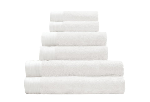 Kleine Wolke BAO Terry Guest Towel Snow White 30 x 50 cm