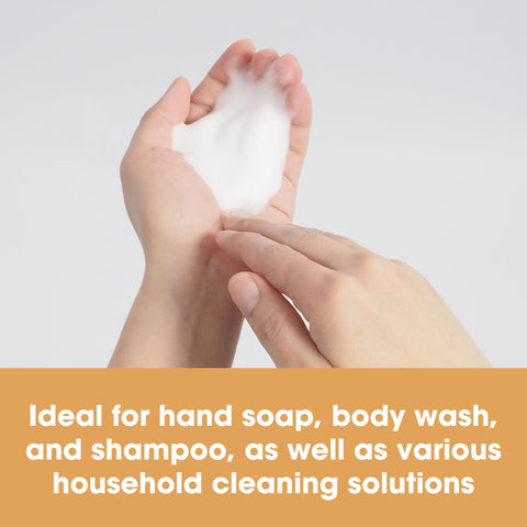 Foaming Bottle 150ml - Pump Dispenser for Cleaners/Soap/Shampoo - Creates Foam for easy Cleaning (1)