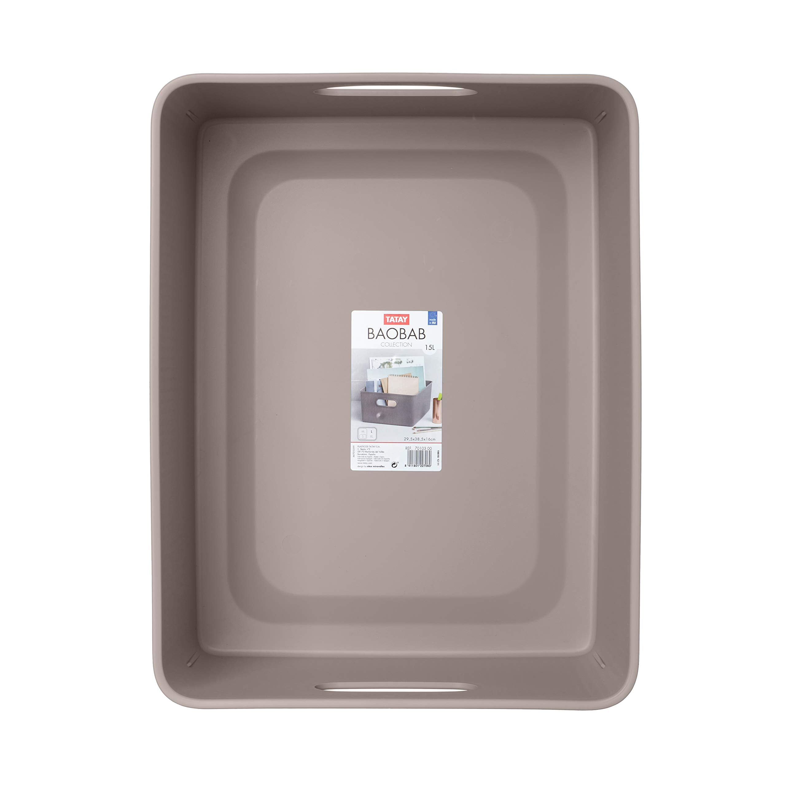TATAY Storage Basket Baobab BPA-Free Compact Versatile Design