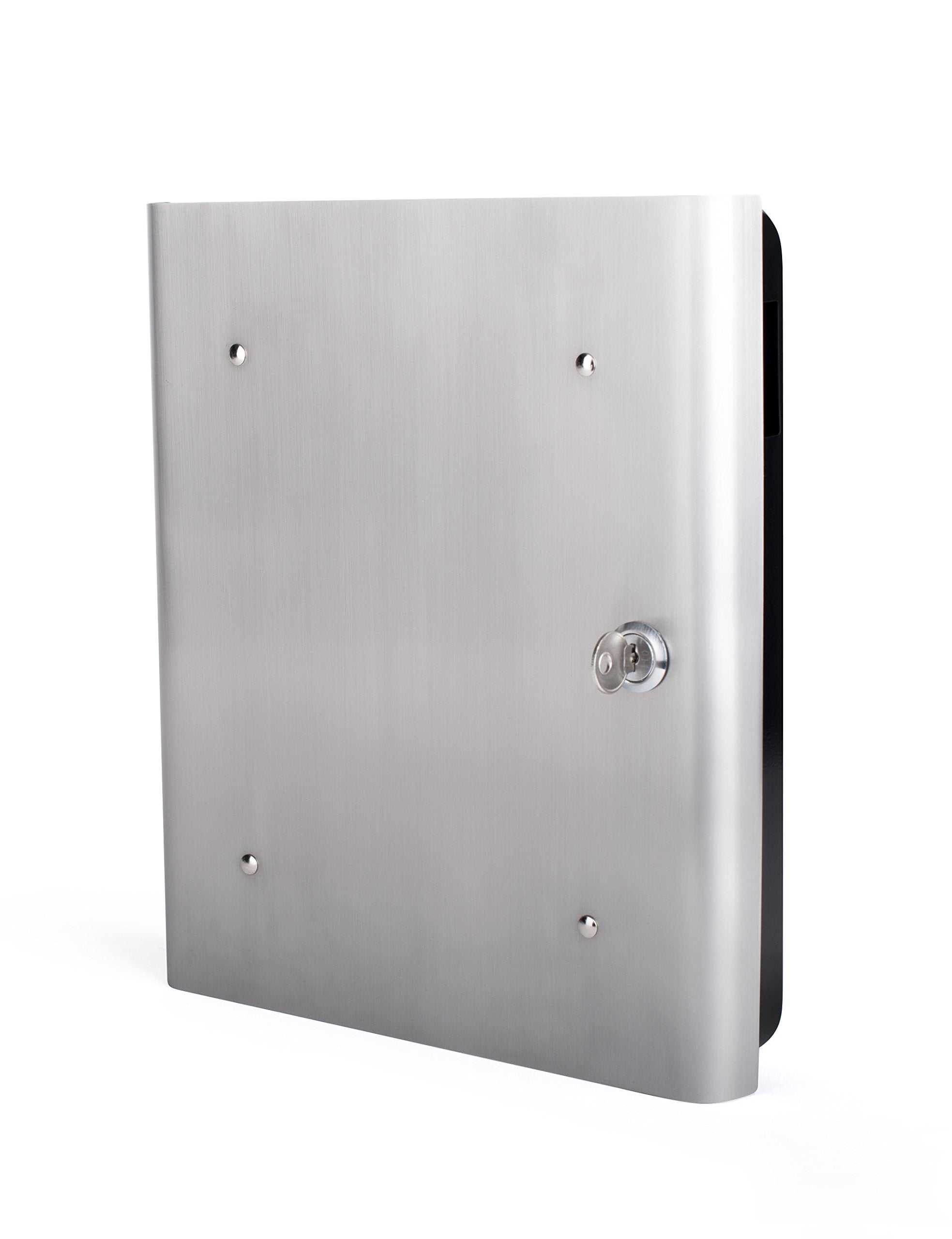PAVO -Premium Designer Key Cabiner, Key Safe with modern front for 54 keys, size : 25 × 7 × 30 cm - 8018567
