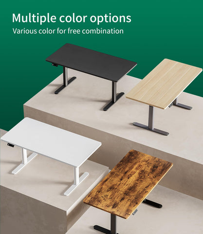 MAIDeSITe Table Top,Desktop for Height Adjustable Electric Standing Desk,Black,180 * 80 * 2.5 cm