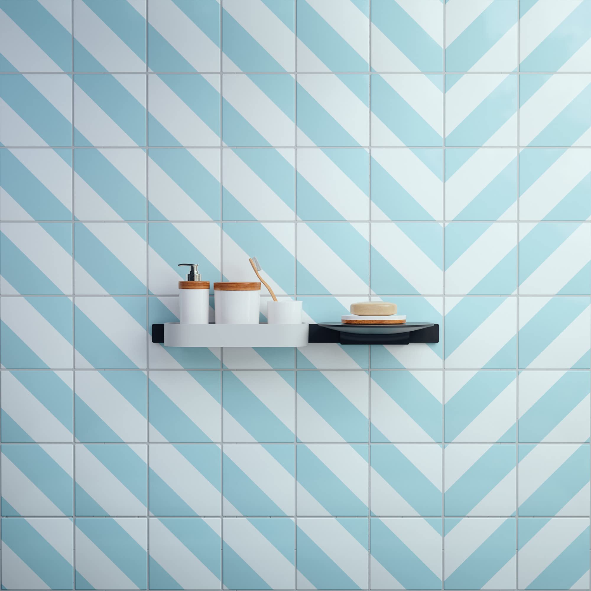 Hansgrohe WallStoris Shelf, Bathroom Accessory, Matt Black, 27915670
