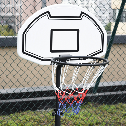 Basketball Stand and  94-123cm Height Adjustable Hoo For Pool Side HOMCOM