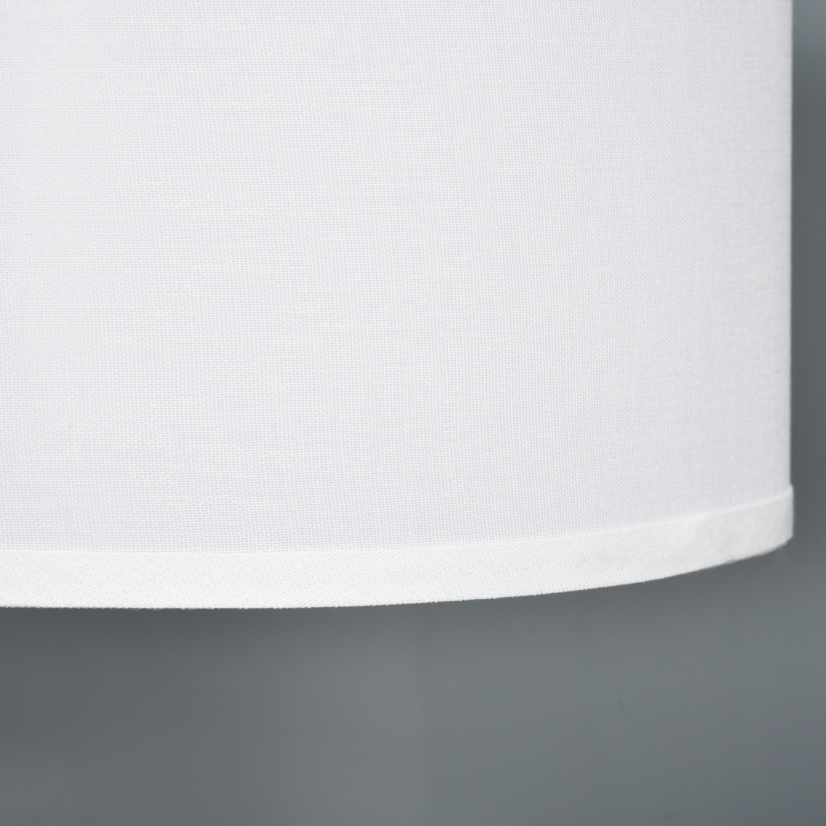 Floor Lamp with Linen Lampshade Round Base for Living Room Bedroom HOMCOM