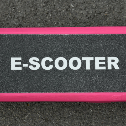 120W Electric Scooter w/ Battery Level Display, Rear Break - Pink HOMCOM